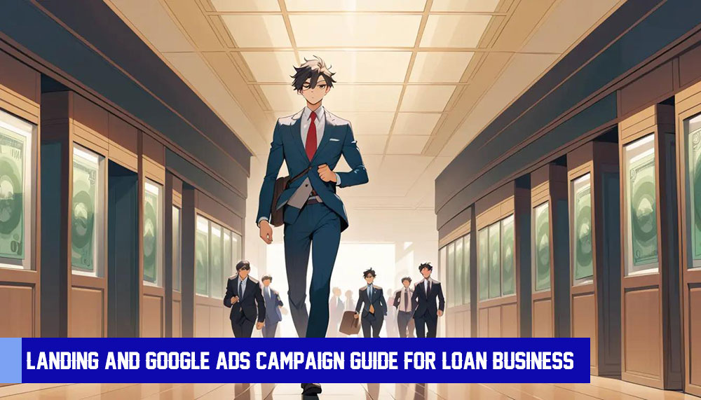 Landing and Google ads for loan business