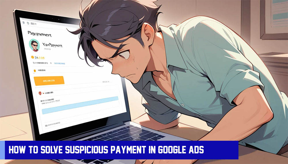 How to solve suspicious payment in google ads